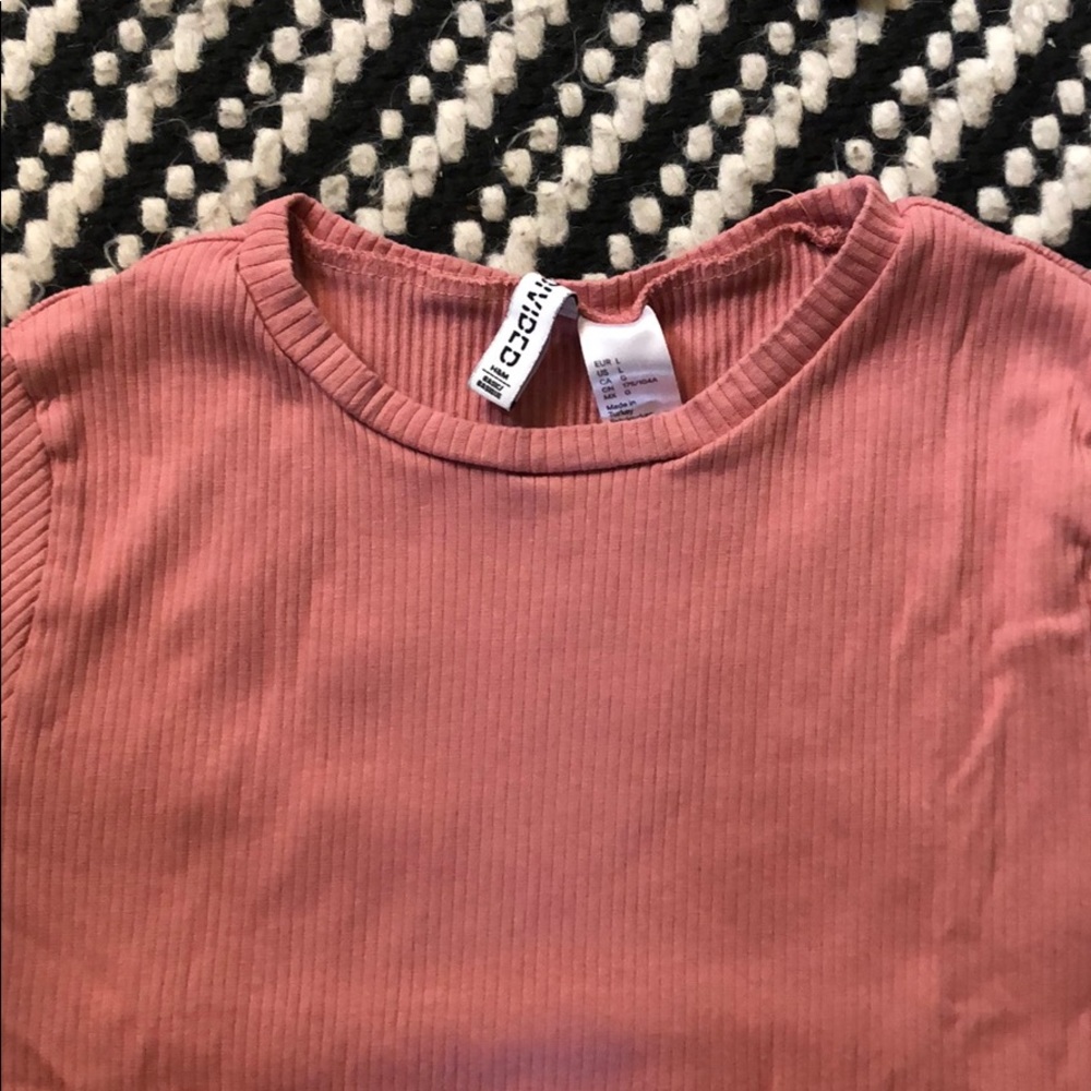 Ribbed crop top - Picture 3 of 3